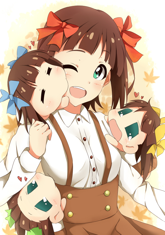 amami haruka and haruka-san (idolmaster and 1 more) drawn by hitotsuki_nanoka