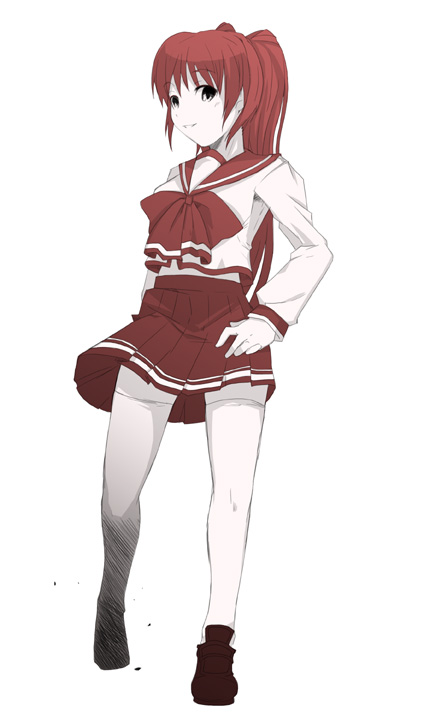 kousaka tamaki (to heart and 1 more) drawn by tsukiyo_rei