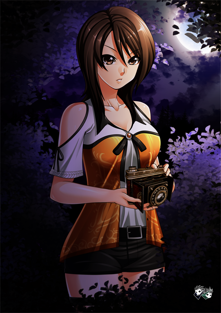 kozukata yuuri (fatal frame and 1 more) drawn by jadenkaiba