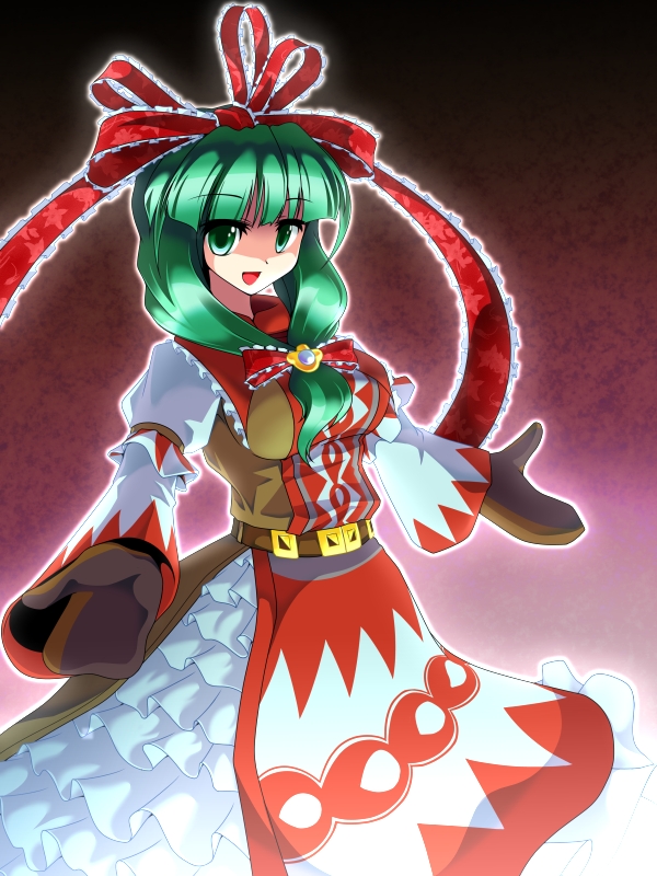 kagiyama hina and white mage (touhou and 3 more) drawn by tama_home