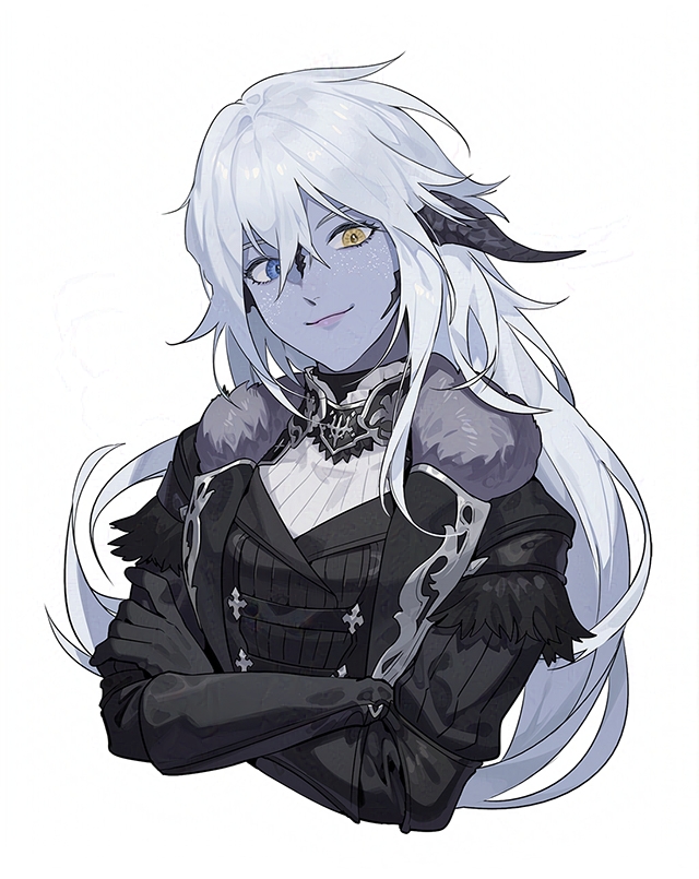 warrior of light (final fantasy and 1 more) drawn by byuub