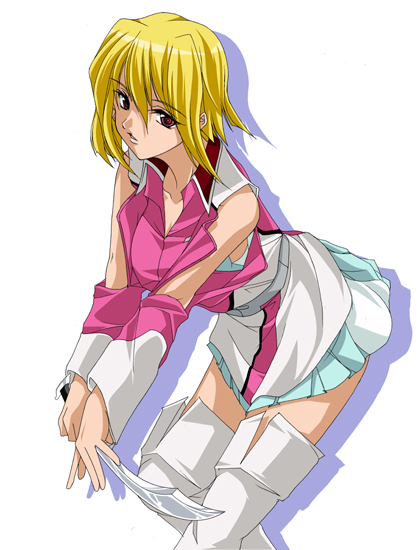 stellar loussier (gundam and 2 more) drawn by shiikeru