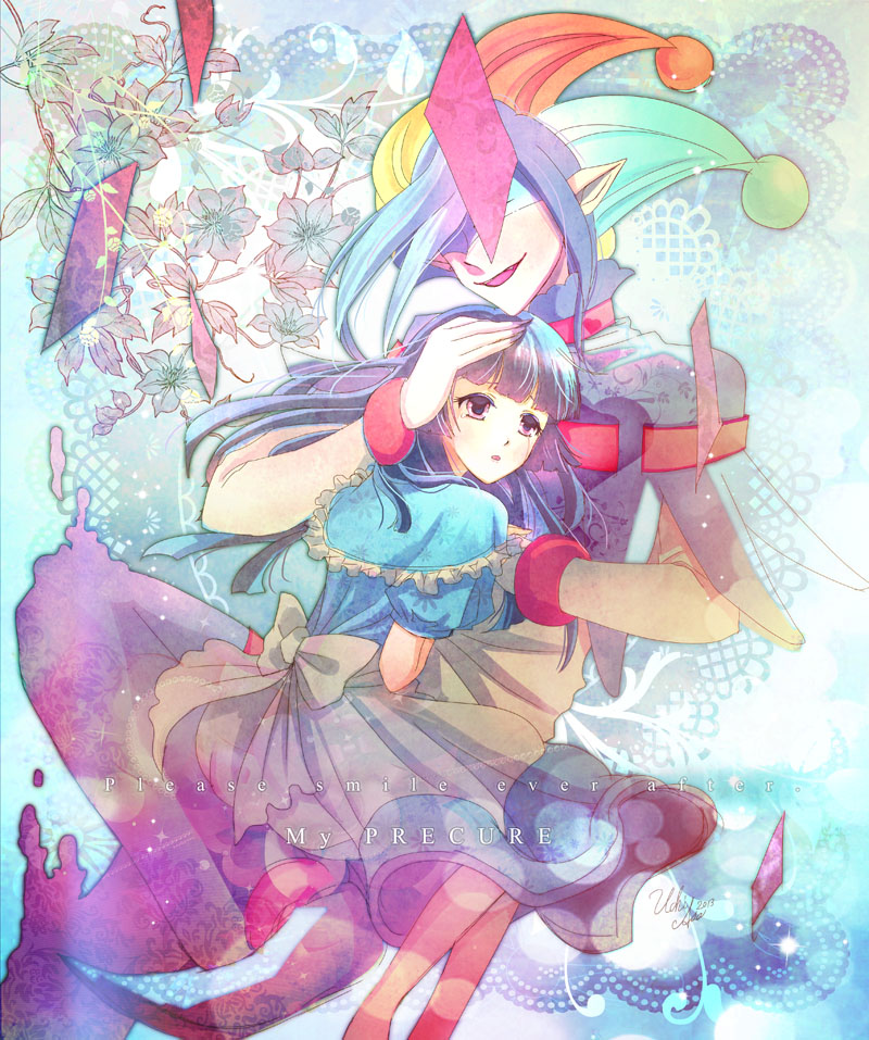 aoki reika and joker (precure and 1 more) drawn by uchi-asa