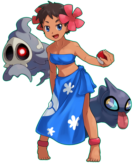 duskull, phoebe, and shuppet (pokemon and 1 more) drawn by hari_(kureon)