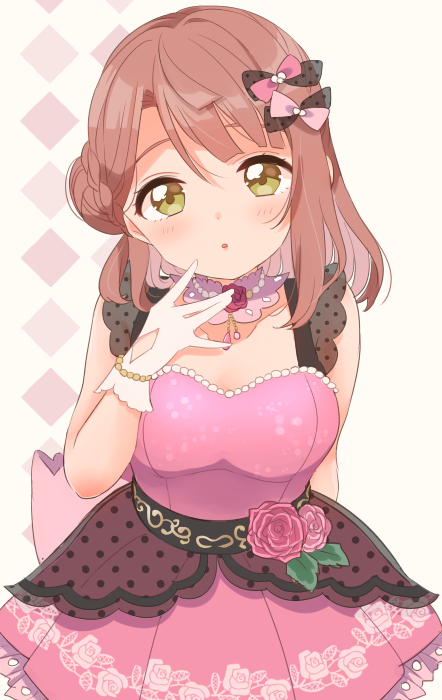 uehara ayumu (love live! and 2 more) drawn by izumi_kirifu