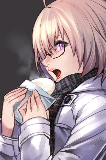 mash kyrielight (fate and 1 more) drawn by hungry_clicker