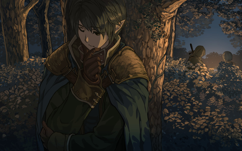 larnneire, lomias, and whom dwell in vanity (elona) drawn by harusame_(rueken)