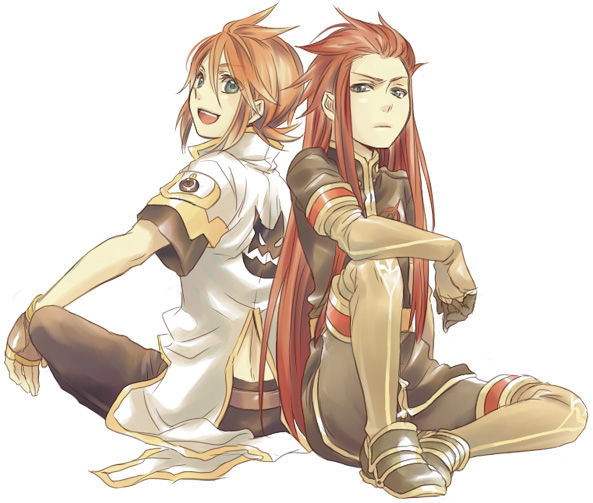 luke fon fabre and asch (tales of and 1 more) drawn by miho_(mi)