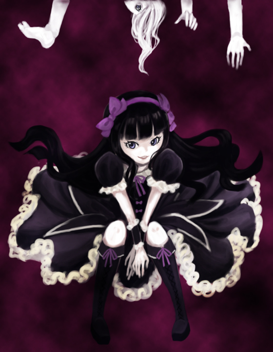 alice and doll chimera (yu-gi-oh! and 1 more) drawn by nonbee_(nanndakana)