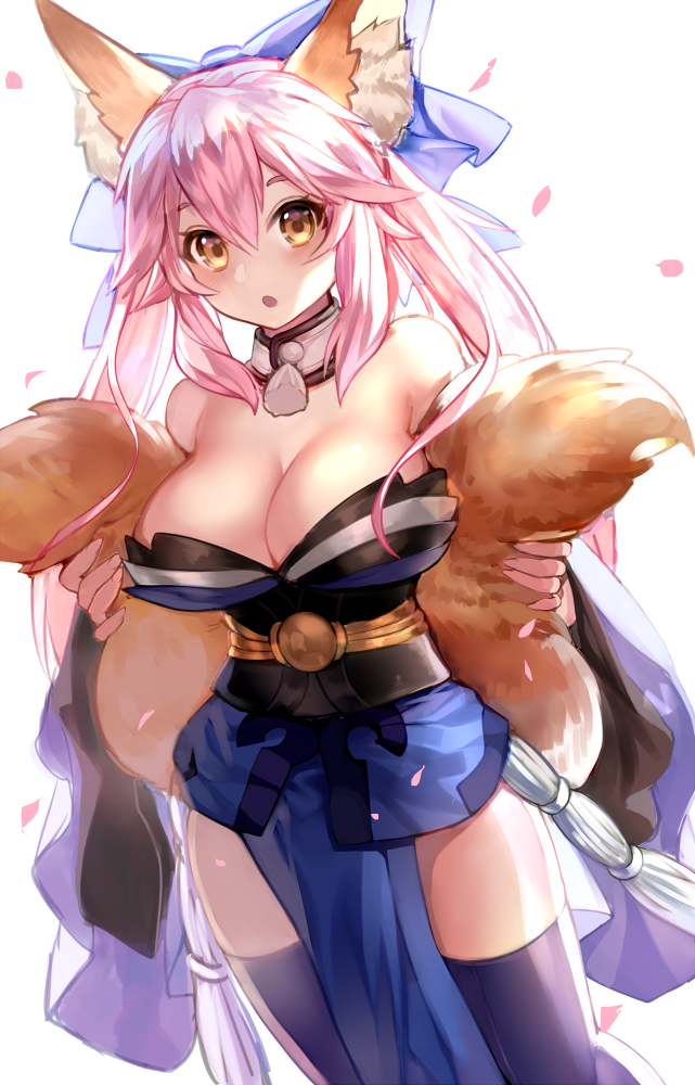 tamamo and tamamo no mae (fate and 3 more) drawn by gendo0032