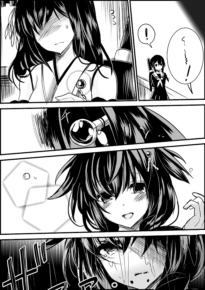 shigure, shigure kai ni, and yamashiro (kantai collection) drawn by sameya