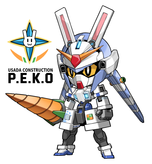 usada pekora, tr-6 woundwort, and pekodam (hololive and 3 more) drawn by pinguinkotak