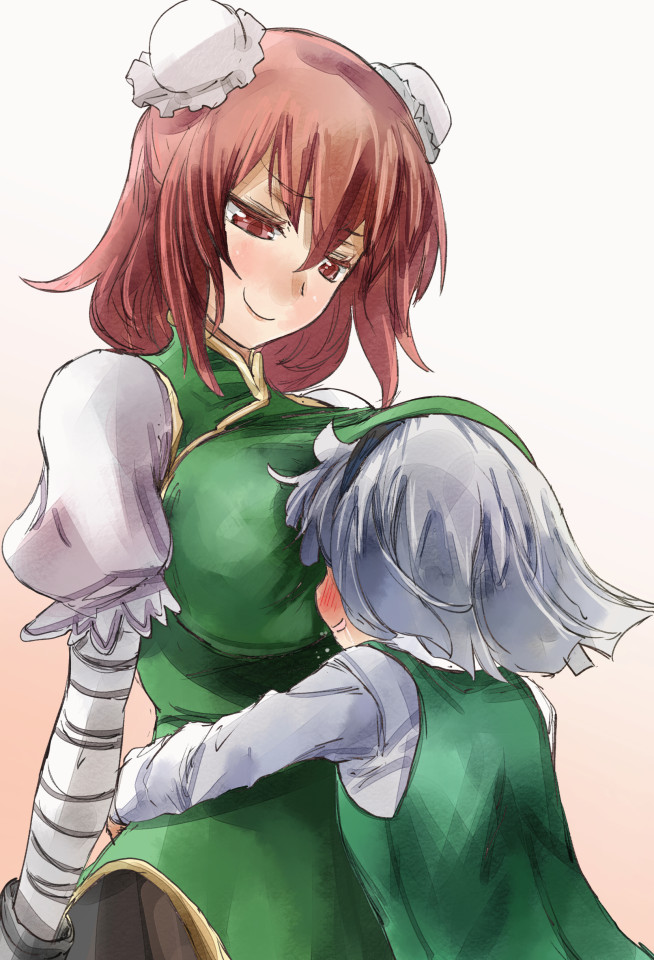 konpaku youmu and ibaraki kasen (touhou) drawn by yohane
