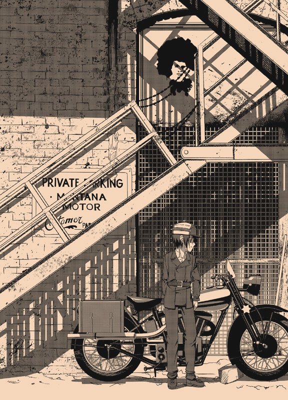 kino and hermes (kino no tabi) drawn by rankei