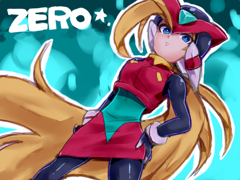 zero, zero(z), and bliss zero (mega man and 2 more) drawn by chiriko_(1852386)