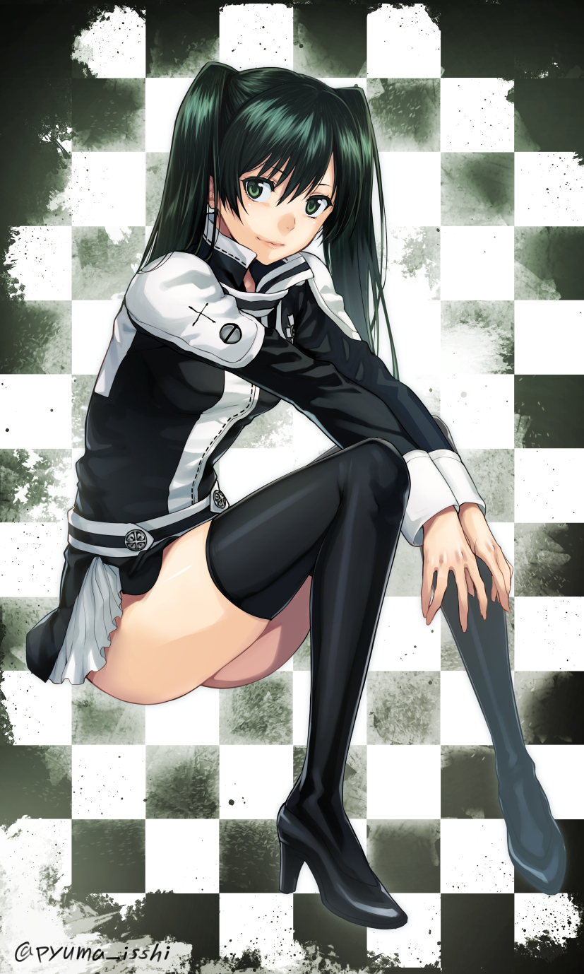 lenalee lee (d.gray-man) drawn by isshi_pyuma
