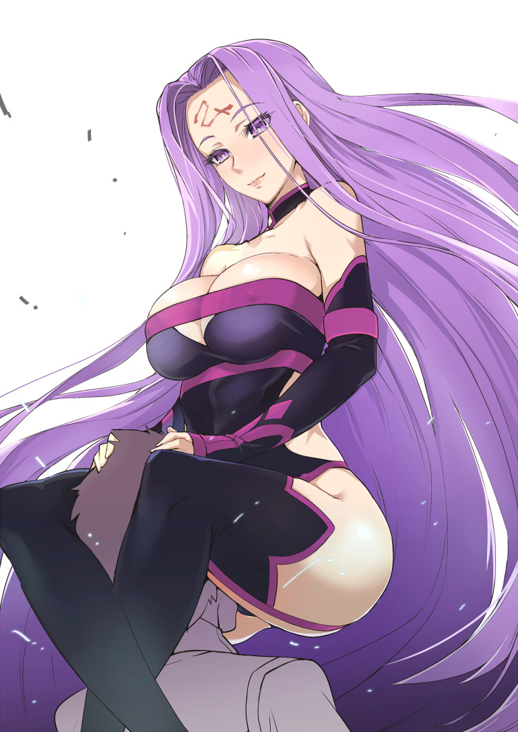 fujimaru ritsuka and medusa (fate and 2 more) drawn by akinaie