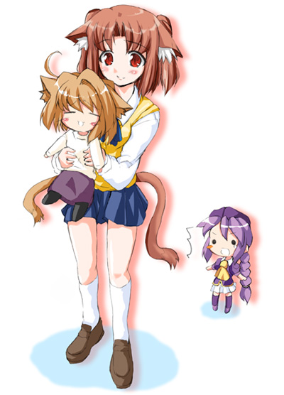 arcueid brunestud, sion eltnam, yumizuka satsuki, and sion eltnam atlasia (tsukihime and 1 more)