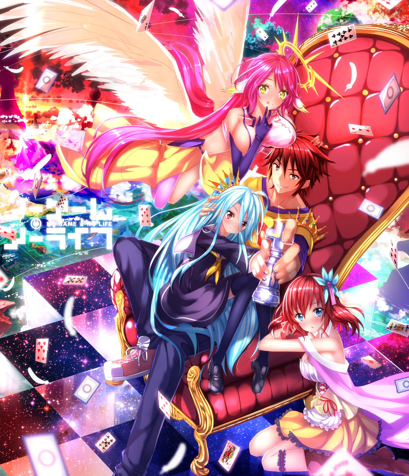 Jibril Shiro Stephanie Dora And Sora No Game No Life Drawn By Swordsouls Danbooru Jibril Shiro Stephanie Dora And Sora No Game No Life Drawn By Swordsouls Danbooru
