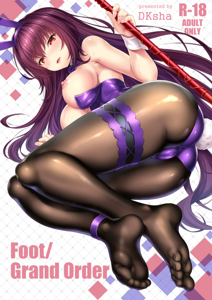 scathach (fate and 1 more) drawn by kase_daiki
