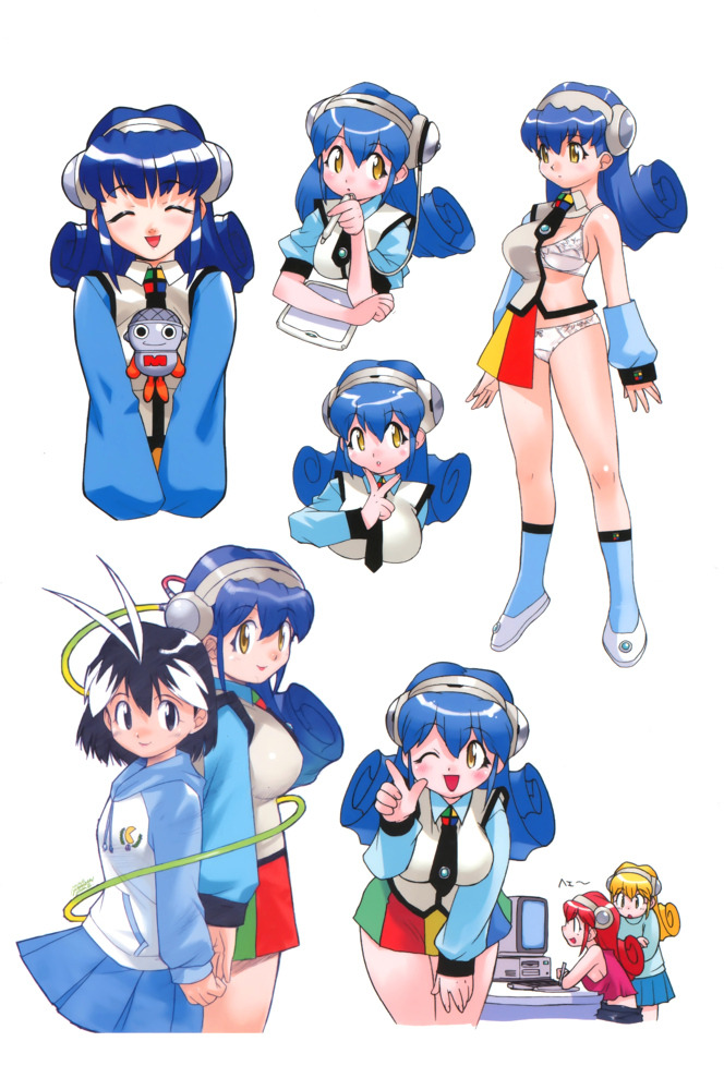 sakuragasaki fubuki and winchan (os-tan and 5 more) drawn by yoshizaki_mine