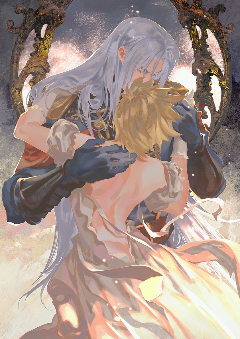 cloud strife and sephiroth (final fantasy and 2 more) drawn by uhsjfbnzw96p6rz