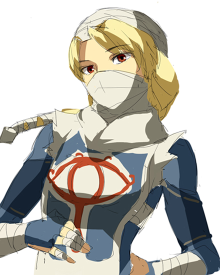 sheik (the legend of zelda and 1 more) drawn by muse_(rainforest)