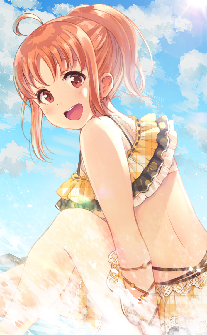 takami chika (love live! and 1 more) drawn by cowengium