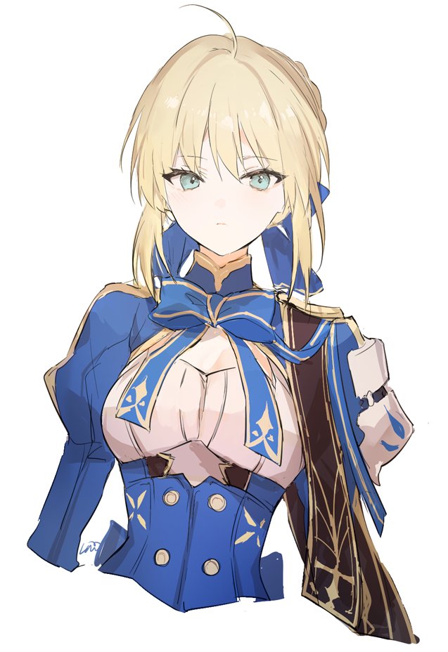 artoria pendragon and saber (fate and 3 more) drawn by lpip