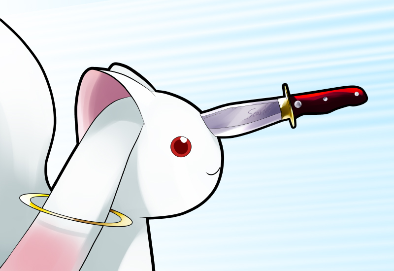 kyubey (touhou and 1 more) drawn by yume_shokunin