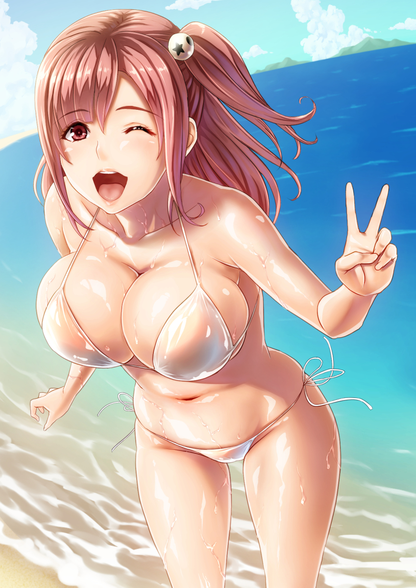 honoka (dead or alive and 1 more) drawn by rokko