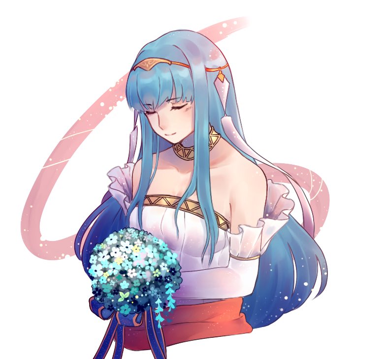 ninian (fire emblem and 2 more) drawn by kowarisan