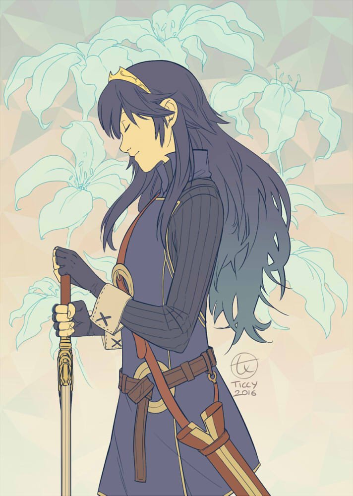 lucina (fire emblem and 1 more) drawn by ticcy