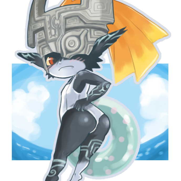 midna (the legend of zelda and 1 more) drawn by sagawa_yumeko