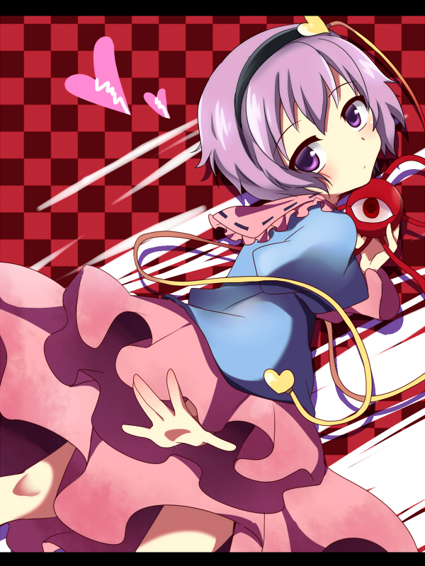 komeiji satori (touhou) drawn by uguisu_mochi_(ykss35)