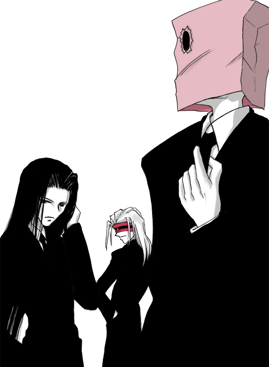 testament, faust, and zato-1 (guilty gear and 1 more) drawn by kinomin