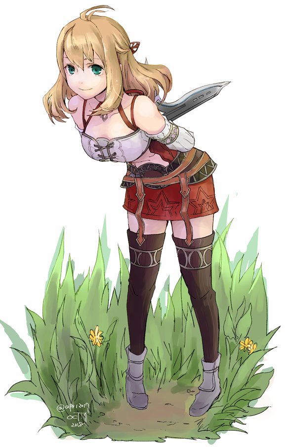 fiora (xenoblade chronicles and 1 more) drawn by robaco