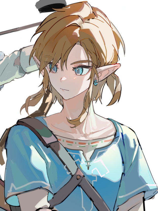 link (the legend of zelda and 1 more) drawn by lunar_(lunar_815)