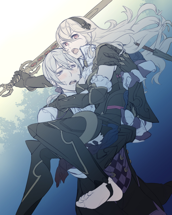female corrin and jakob (fire emblem and 1 more) drawn by ragu_(ragu00)