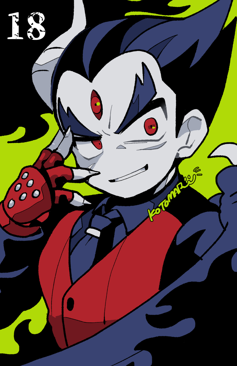 mishima kazuya (tekken and 1 more) drawn by kotorai