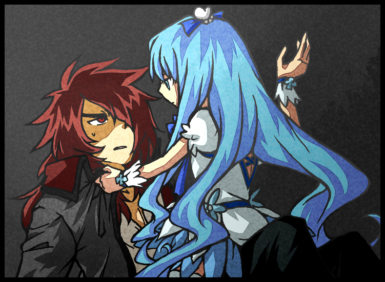 kurumi erika, cure marine, and kumojacky (precure and 1 more) drawn by shirakawa_(whitemist)