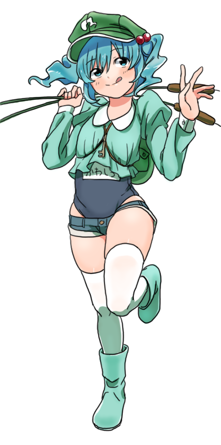 kawashiro nitori (touhou) drawn by toujou_(toujou_ramen)