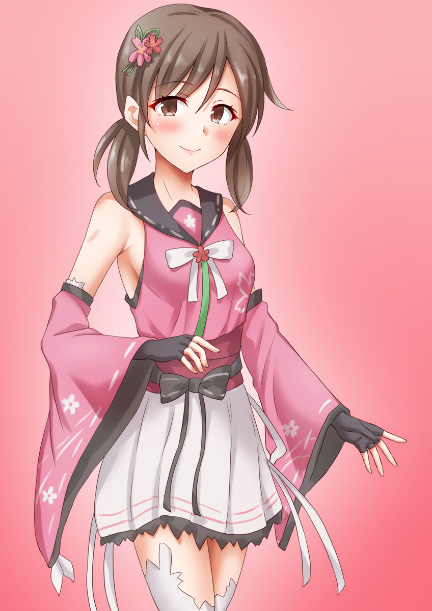 shirayuki and sakura chiyono o (kantai collection and 1 more) drawn by anti_(untea9)