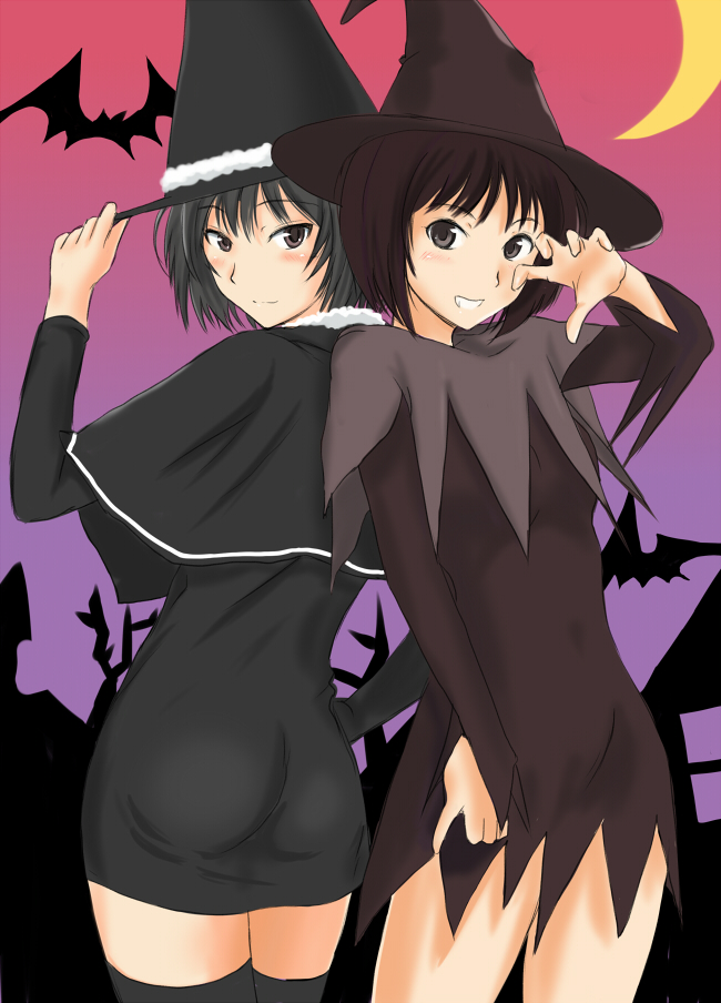 nanasaki ai and tachibana miya (amagami) drawn by murasaki_iro
