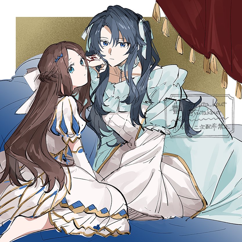 fujimaru ritsuka and leonardo da vinci (fate and 1 more) drawn by yuta_kbut