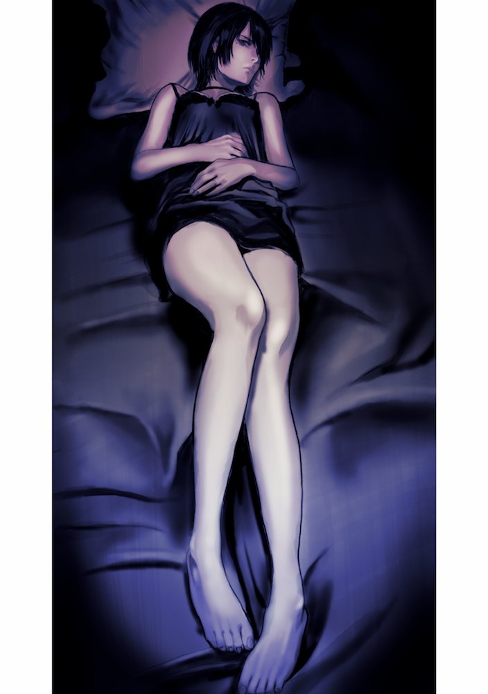 kurosawa rei (fatal frame and 1 more) drawn by gauss_<bokashi