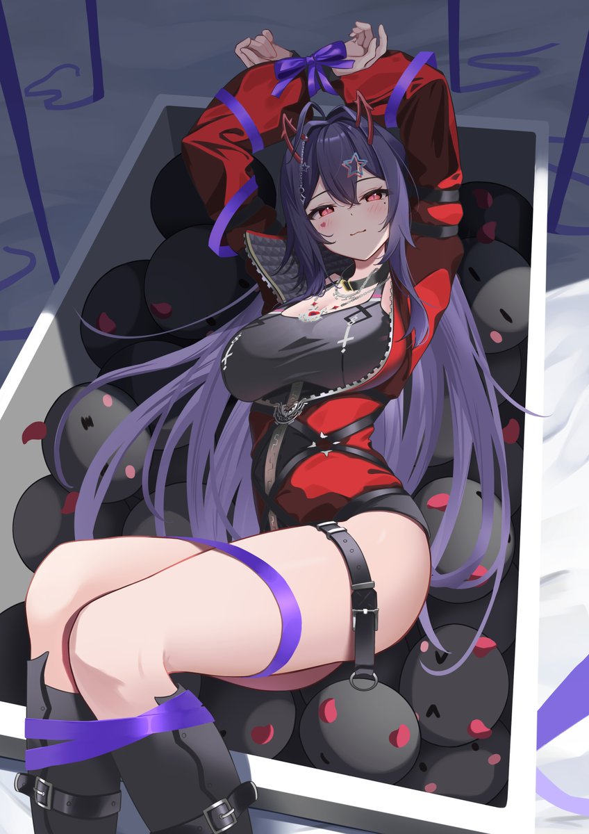 akuma nihmune and noomba (indie virtual youtuber) drawn by kitatyoco