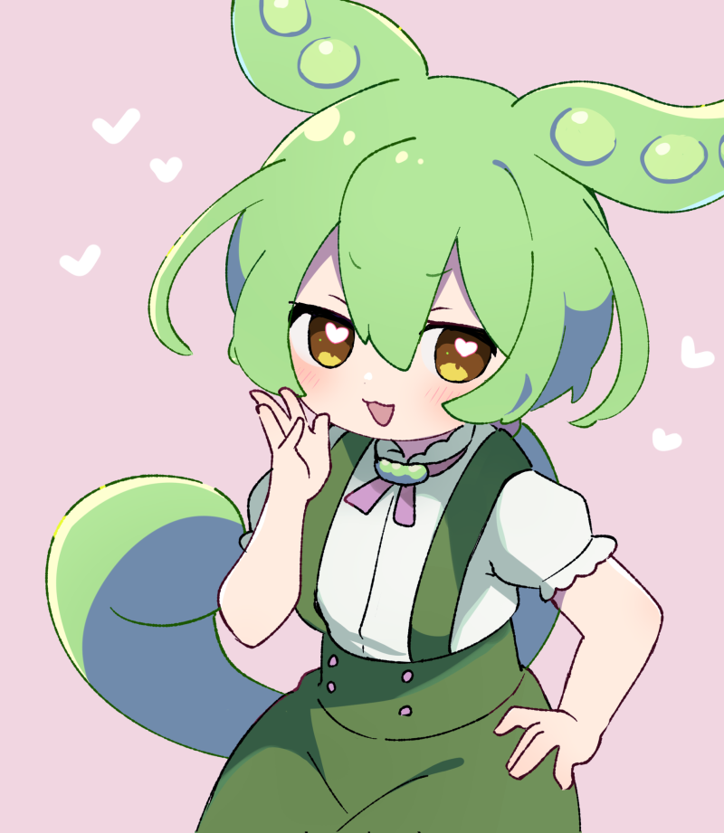zundamon (voiceroid and 1 more) drawn by yasakana_tooi