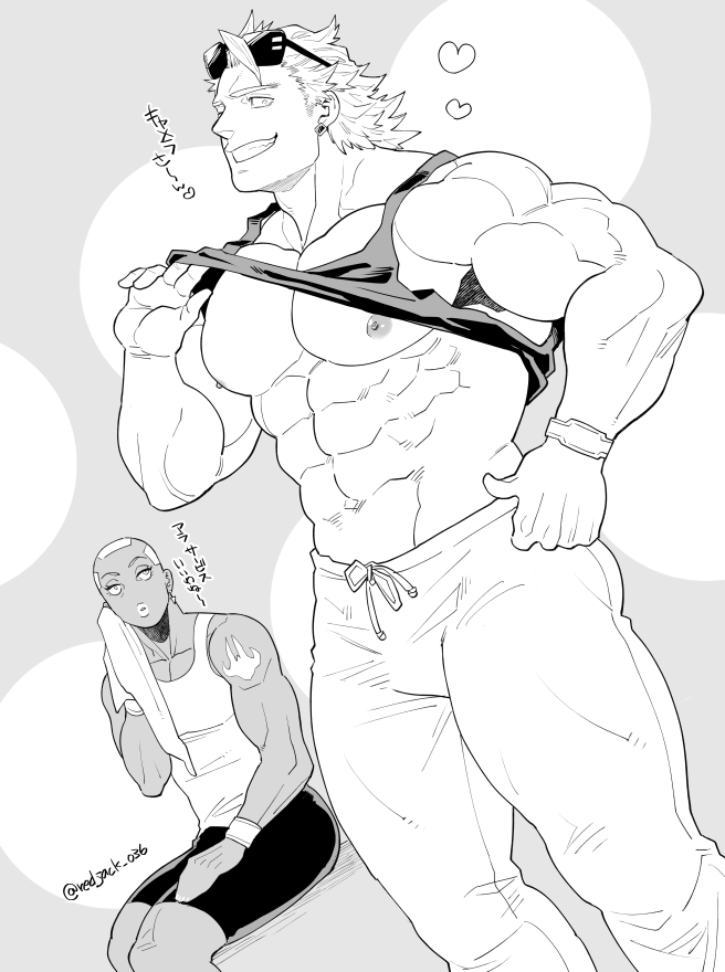 nathan seymour and ryan goldsmith (tiger & bunny) drawn by sekijaku
