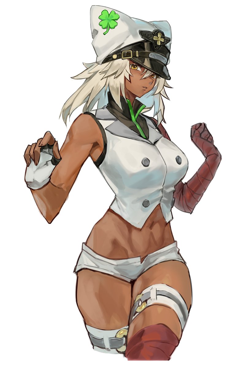 ramlethal valentine (guilty gear and 1 more) drawn by uncle_rabbit_ii